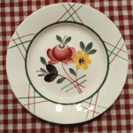 Assiette plate Gien