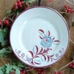 ASSIETTE A DESSERT K&G LUNEVILLE ROSIE