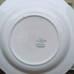 LOT DE 5 ASSIETTES CREUSES DIGOIN LORRAINE – Image 3