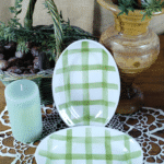 LOT DE 2 RAVIER MOULIN DES LOUPS NAPPE VERTE