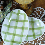 LOT DE 2 RAVIER MOULIN DES LOUPS NAPPE VERTE – Image 2