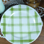 PLAT PLAT ROND MOULIN DES LOUPS NAPPE VERTE – Image 2