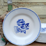 ASSIETTE PLATE DIGOIN SIMONE