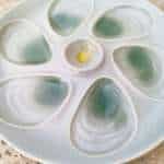 LOT DE 4 ASSIETTES À HUÎTRES SALINS FRANCE – Image 2