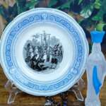 LOT 12 ASSIETTES PARLANTES RELIGIEUSE CREIL MONTEREAU – Image 4