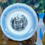 LOT 12 ASSIETTES PARLANTES RELIGIEUSE CREIL MONTEREAU – Image 6
