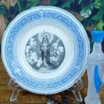 LOT 12 ASSIETTES PARLANTES RELIGIEUSE CREIL MONTEREAU – Image 11