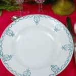 ASSIETTE CREUSE MOULIN DES LOUPS & HAMAGE TERRE DE FER 451 22.5CM – Image 3