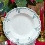 ASSIETTE CREUSE MOULIN DES LOUPS & HAMAGE TERRE DE FER 451 22.5CM – Image 4
