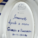 PETIT PLAT ET TASSE CASTELLI ITALY – Image 3