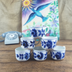 LOT DE 6 TASSES A CAFE MOULIN DES LOUPS MODELE 368
