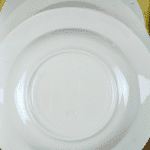 ASSIETTE A SOUPE BLEU FOND CREME – Image 5