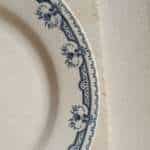ASSIETTE SALINS TERRE DE FER MODÈLE PARMENTIER